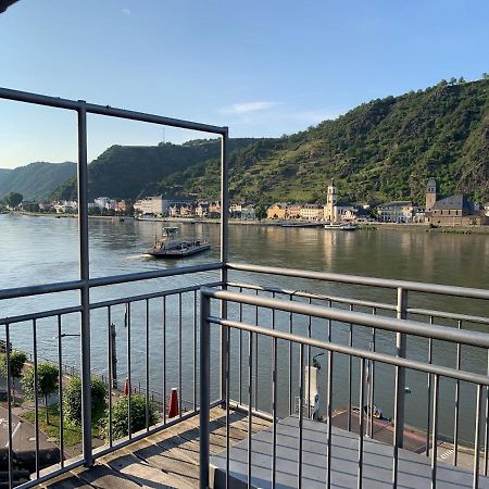 Ferienwohnung "Drei Burgen Blick" Sankt Goar Esterno foto