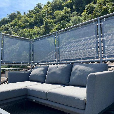 Ferienwohnung "Drei Burgen Blick" Sankt Goar Esterno foto